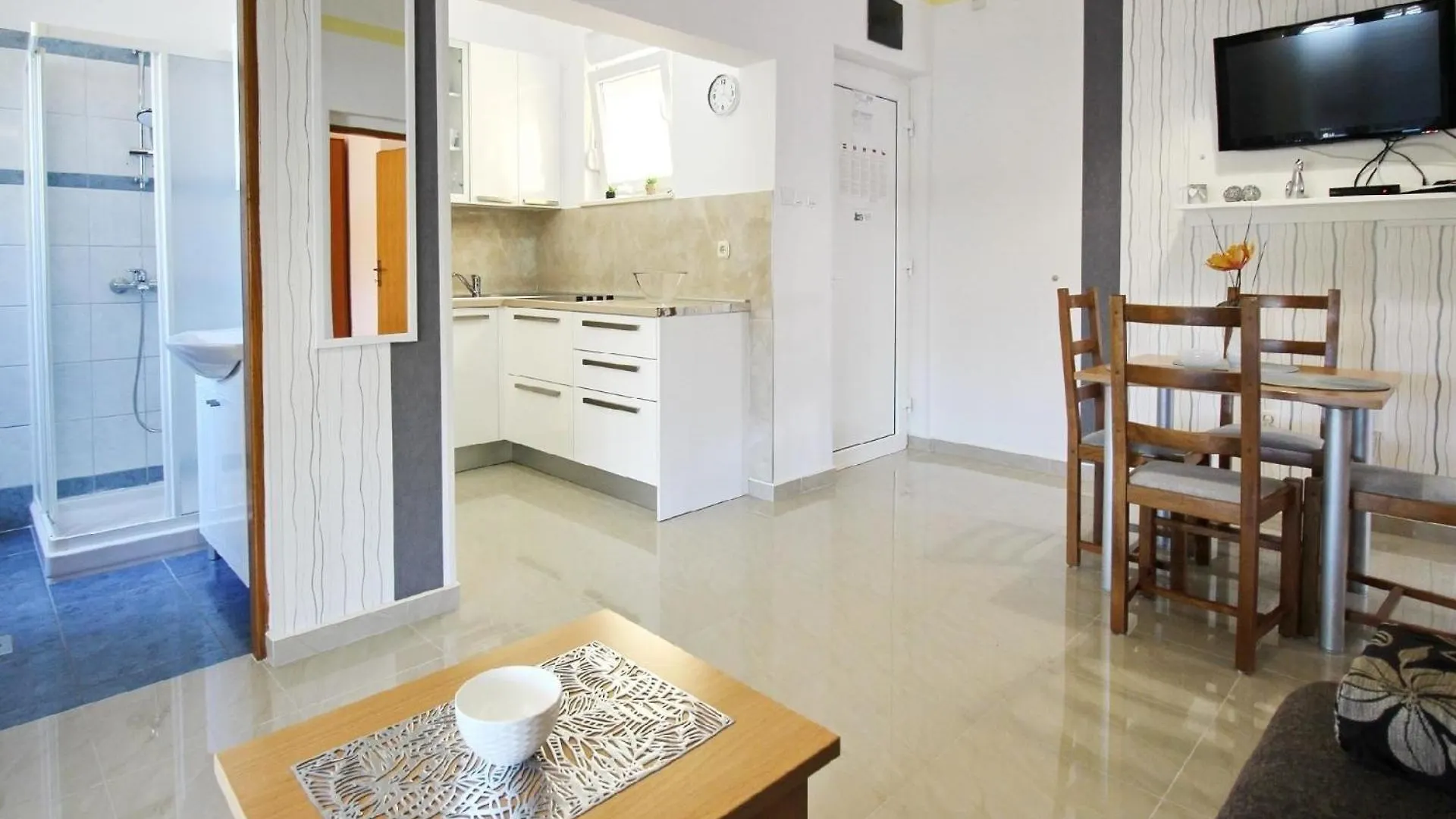 Appartement In Baska Mit Eigenem Balkon 巴斯卡
